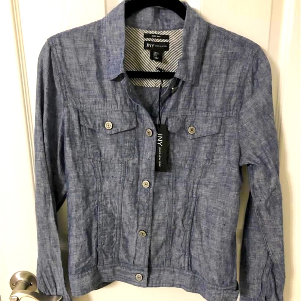 sale JNY summer linen jacket $18